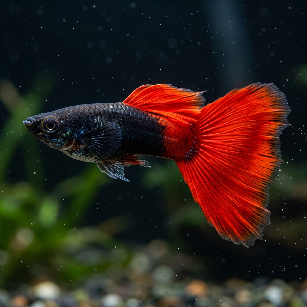 Guppy HB Red (Casal)