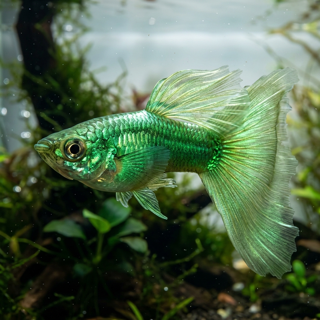 Guppy Moscow Green (Casal)
